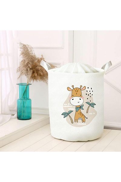 STOREMAX Ezg Amaçlı Toy Storage Box Dirty Laundry Picnic Basket Folding Organizer Felt Mode