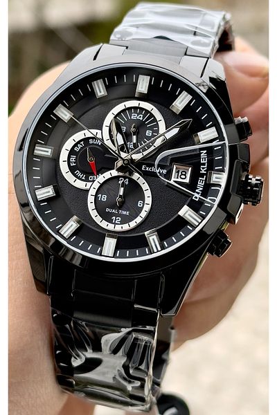 Daniel Klein Premium Men's Wristwatch 3 Atm Waterproof Stainless Steel Band