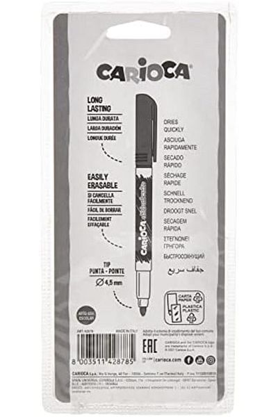 LUXE Whiteboard Pen 4 Colors 4 Pack Blistered 4.5 mm Lxshp 1055529