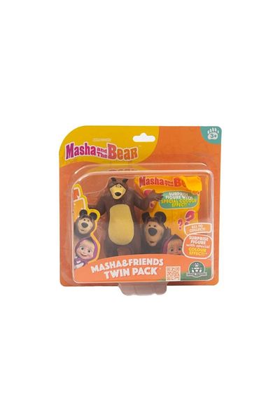 KdrElektronik Children's Storytelling and Social Development with Masha and the Bear Figures