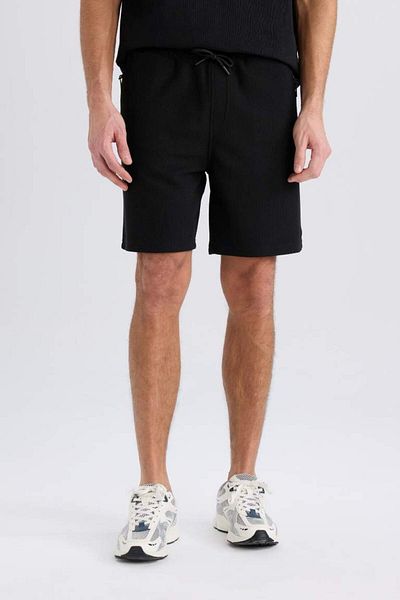 DeFacto New Season Regular Fit Straight Leg Pocket Basic Straight Shorts