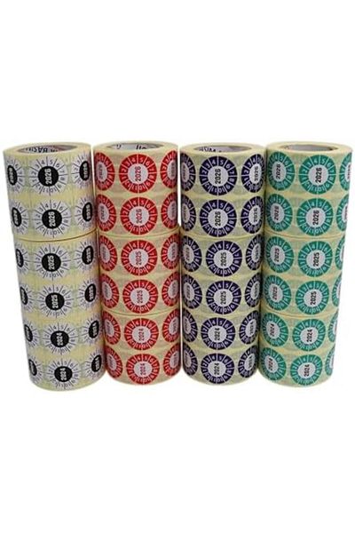 STOREMAX Ezg Labels , Ready to Go Get It Fast Vellum Date Pick Label 30mm X 30mm 1000 Pieces in a Roll (White