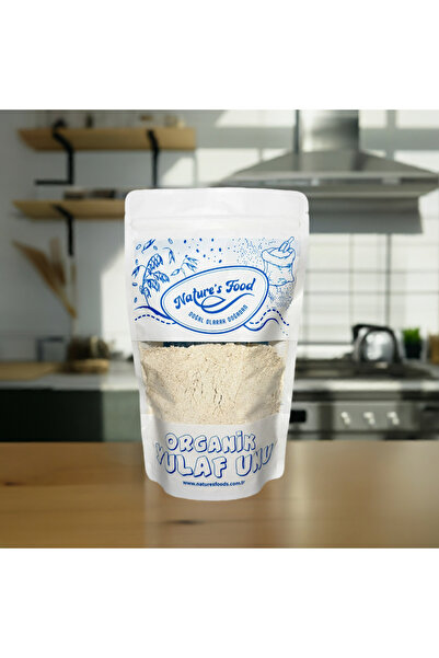NATURES FOOD Organik Yulaf Unu 300gr Pestisit Analizli Organik Sertifikalı