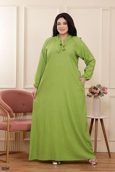 Generies Fresca linen abaya made of light and comfortable linen material with an elegant and modern design, ideal for everyday use.