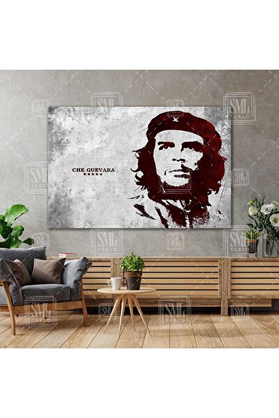 SML TABLO Che Guevara Art Soyut Özgürlük Kominizm Yatay Kanvas Tablo