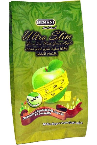 HEMANI Ultra Slim Green Apple Slimming Tea