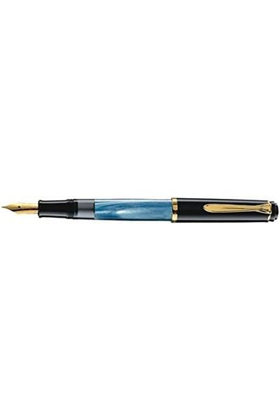 Mu Art Ahşap Mrt Classic Series M200 Blue Fountain Pen m Nib Art 871301