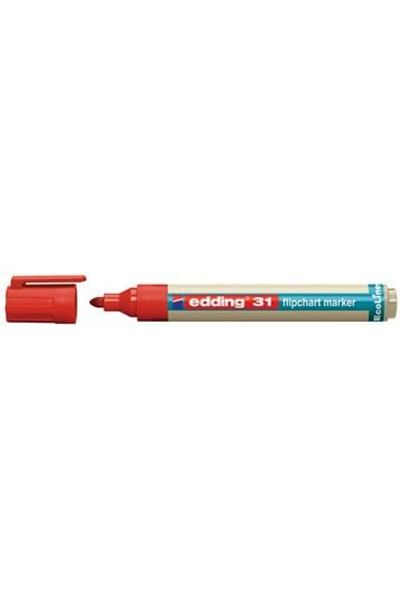 LUXE E-31 Red Conference Board Marker 10 Pieces Lxshp 1055529