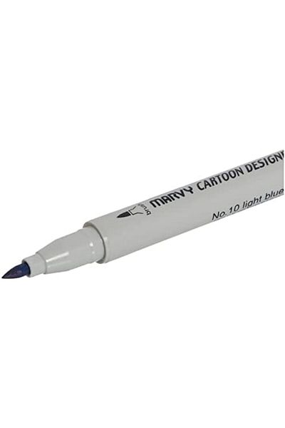 STOREMAX Gfc Store Marvy 1900B-S/10 Grafk Marker, Light Blue Mtshop 210035