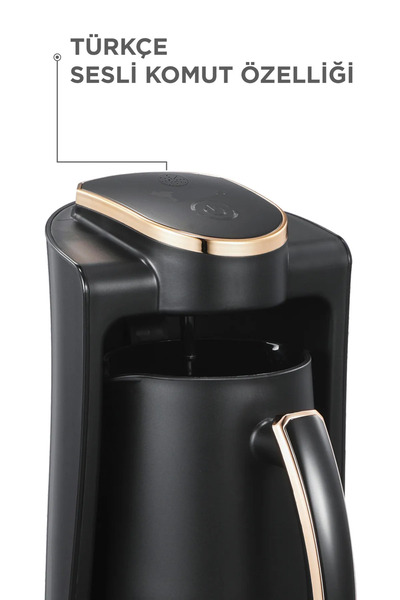 RAYTENG 388 Sesli Komut Kahve Makinesi Türk Kahvesi 250ml 4 Fincan Kapasiteli