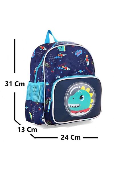 Cantayurdu Ççs 51766 Blue School Backpack