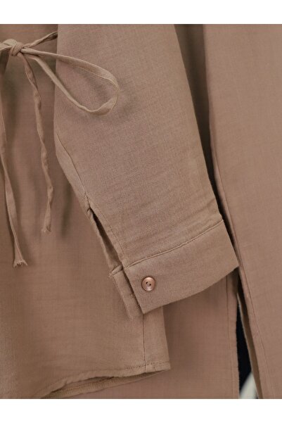 HİJABAYA Σετ μουσελίνας με διπλό κορδόνι με σταυρωτά κουμπιά