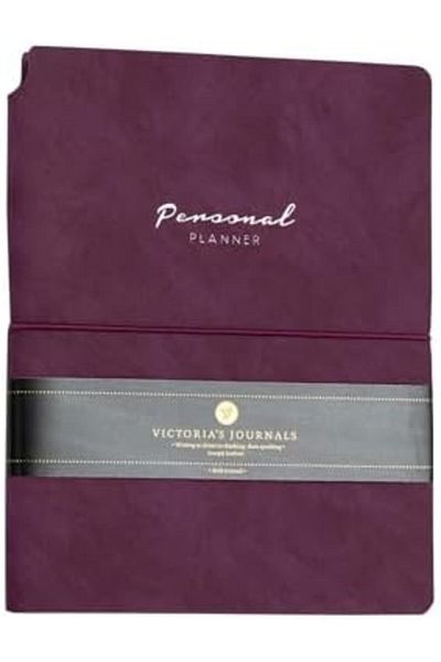 Mu Art Ahşap Mrt Vegan Leather Flexible Cover Elastic Planner Lined Notepad 15X21 cm (A5) Purple Art 87130