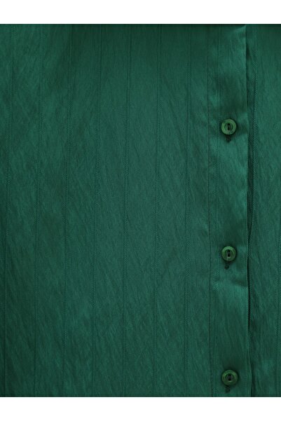 HİJABAYA Κλασικό πουκάμισο με κουμπιά με γιακά σε οβάλ κομμένο