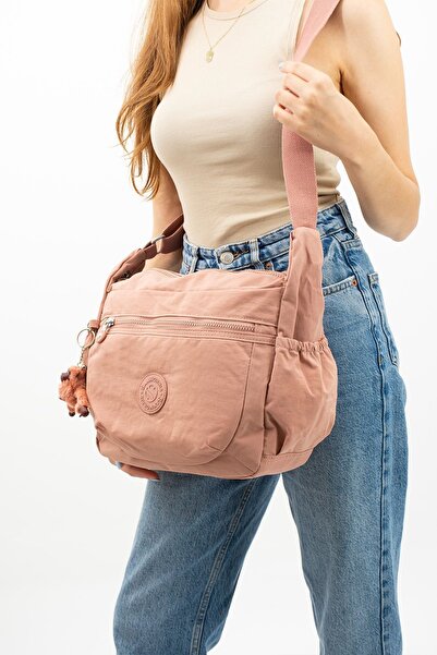 Sanmorris Unısex Suya Dayanıklı Krinkıl Kumaş Çapraz Günlük Okul Seyahat Ve O...