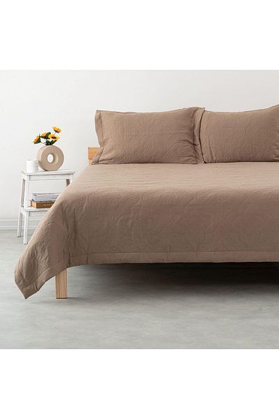 STOREMAX Ezg |   Antilo |   Double Premium Bedspread Set Mink Ezsnshop 1065757