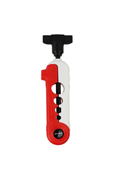 Choice جهاز لف خيط الصيد المحمول من BILLINGS باللون الأبيض والأحمر، خيط صيد ب...