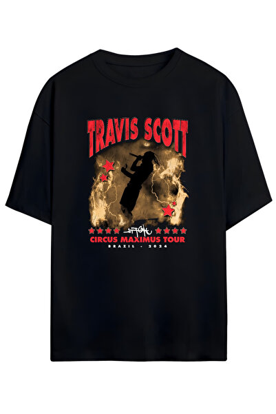MAGORS TRAVIS SCOTT UNISEX OVERSIZE PAMUČNA MAJICA