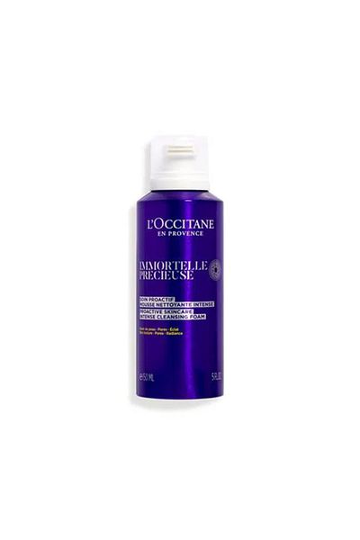 L'Occitane Intense Cleansing Foam That Gives Radiance by Cleaning the Skin from Dirt and Makeup Residues - 150ml