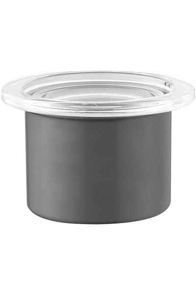 LUXE Eclipse 18/10 Stainless Steel Jar with Spoon and Lid 10X7,5 cm Lxshp 1055529