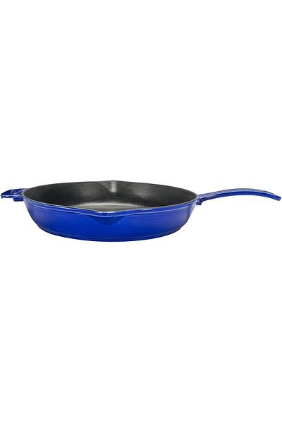 LUXE Metal Premium Series - Cast Iron Frying Pan, Round, 28 Cm, Majolik Blue Lxshp 1055529