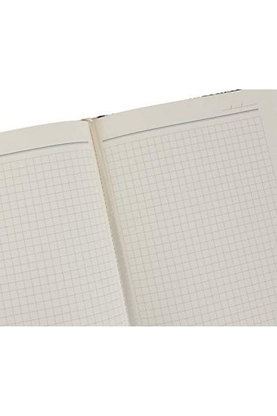 STOREMAX Sbl 4813 Notebook 14X20 Cm. Checkered 160 Leaf Faux Leather Hilton Pattern Cover Brown, Brown
