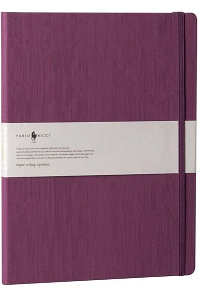 STOREMAX Sbl Ricci Lepidus 19X25Cm Unlined Purple Notebook Sblshp 1064356