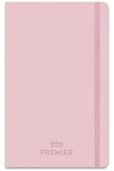STOREMAX Sbl Color 13X21 96 Sheets Striped Hardcover Premier Notebook - Pink Sblshp 1064356