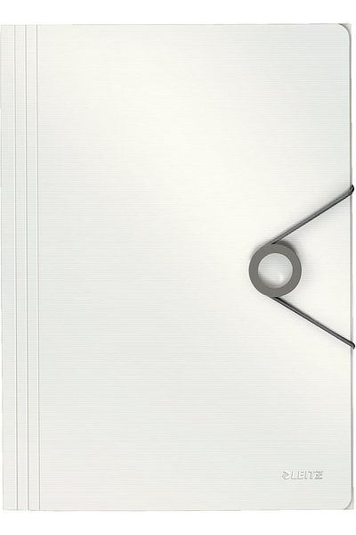 STOREMAX Ezg Solid Slim Elastic File, 150 Sheet Capacity, White, 45631001   Ezsnshop 1065757