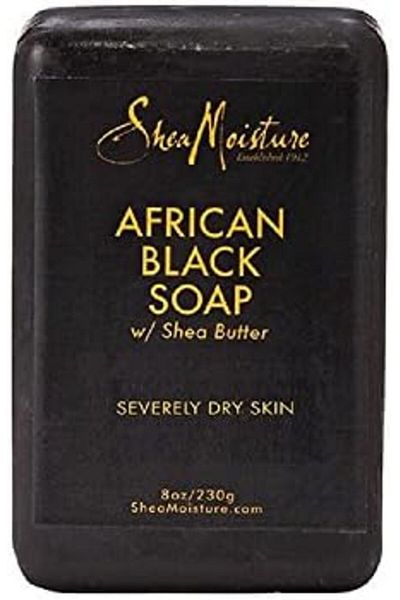 Shea Moisture African Black Soap With Shea Butter Troubled Skin, 8oz