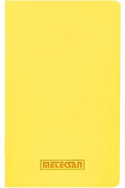 STOREMAX Sbl Notes 13X21 cm Thread Stitched Notebook with Paperboard Cover, 24 Sheets, Plain, Yellow Sblshp 1064356