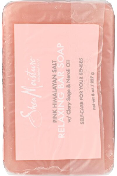 Shea Moisture Relaxing Pink Himalayan Salt Bar Soap, 8 OZ