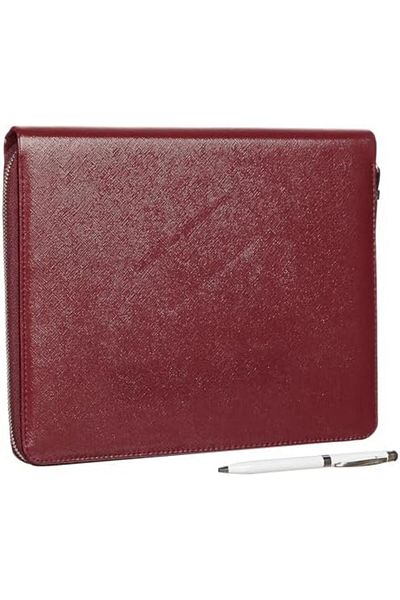 LUXE Dr 81133 Tablet Portfolio Claret Red Lxshp 1055529