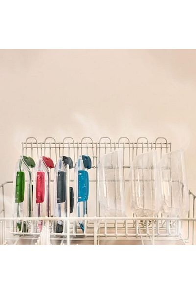 Mu Art Ahşap Mrt Home Sealed Leakproof Storage Container Set with Lock, Vegetable and Fruit Storage Container for Refrigerator, Long