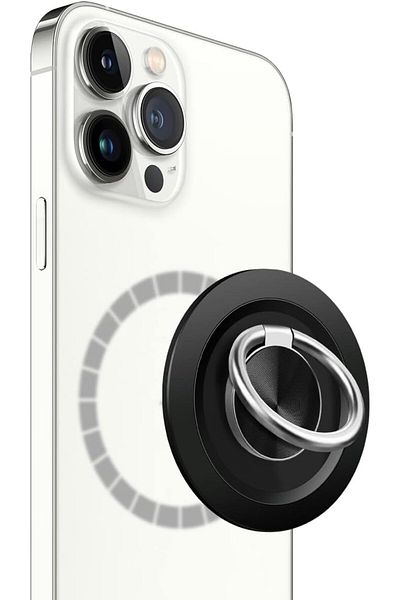 STOREMAX Ezg Magnetic Ring Holder Bl25, Stand, Selfie Ring, Black Ezsnshop 1065757