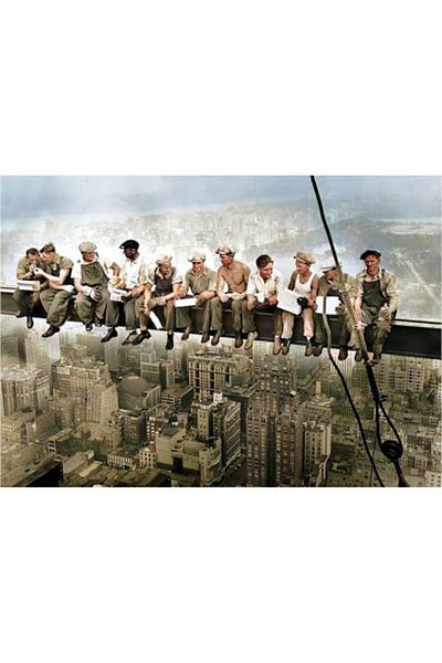 STOREMAX Ezg Puzzle Lunch at Skyscraper 1000 Piece Puzzle Ezsnshop 1065757