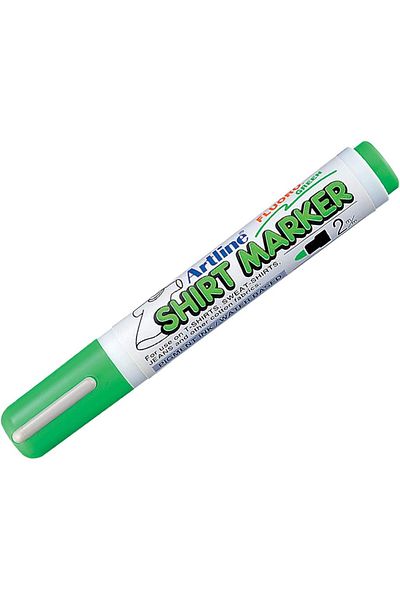 STOREMAX Ezg Shirt Marker T-Shirt Marker, Tip: 2, 0mm, Highlighter Green Ezsnshop 1065757