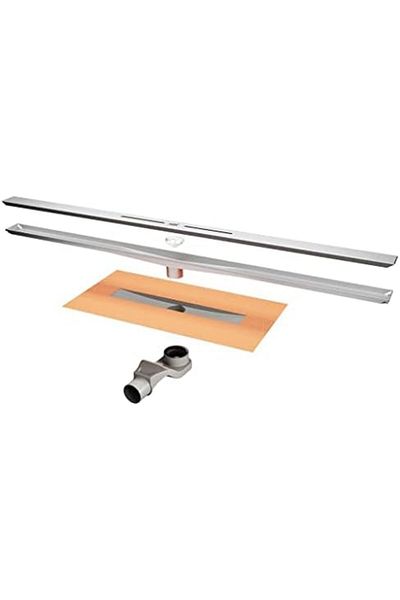 STOREMAX Ezg Galata X Shower Channel Side Outlet 60 cm Matte Satin Ezsnshop 1065757