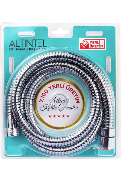 STOREMAX Ezg Double Clamp Shower Spiral 100% Local. (Hose of 150 cm) Ezsnshop 1065757