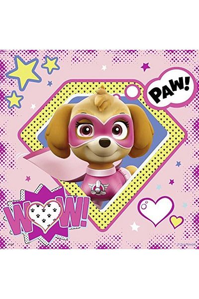 Mu Art Ahşap Mrt 3x49p Puz Paw Patrol، متعدد الألوان Art 871301