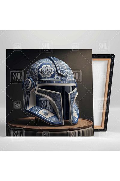 SML TABLO Star Wars Jedi Knight Mask Tile Ceramică Pătrată Canvas Print