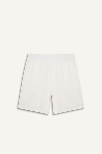 DeFacto 100% Cotton Regular Fit Waffle Shorts E2591Ax25Sm