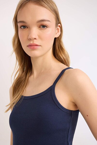 DeFacto Coool Fitted Fitilli Kaşkorse Askılı Atlet B0563AX25SM