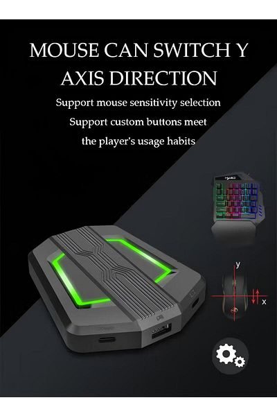 Generic محول ماوس الألعاب، لوحة مفاتيح P6 لأجهزة N-switch Ps4 Ps3 Xbox One 360