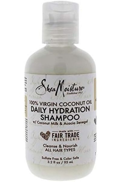Shea Moisture Coconut Virgin Oil Shampoo 100% by Shea Moisture for Daily Hydration for All Genders, 3.2 Ounce