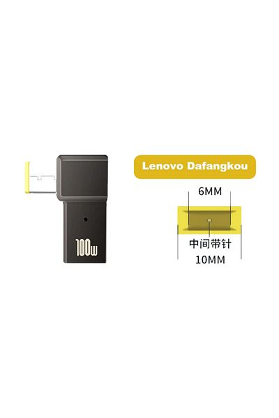DIXSG Lenovo Fangkou 100w Usb Type C Fast Charging Adapter Plug Connector Universal Usb C Laptop Charger