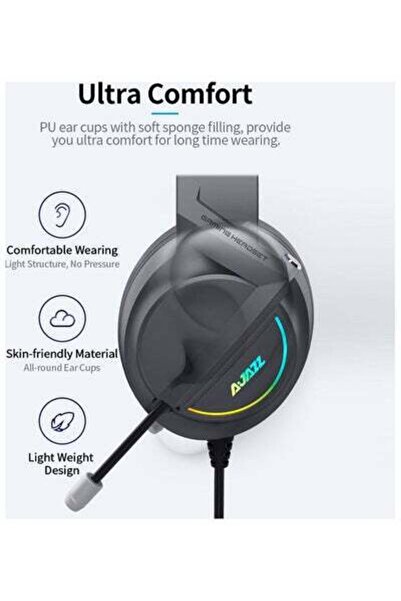 HALAMODO Gaming Over Ear Headset With Mic