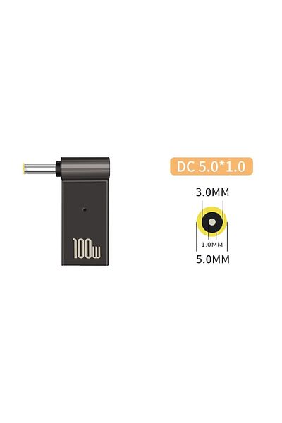 DIXSG 5.0-1.0mm 100w Usb Type C Fast Charging Adapter Plug Connector Universal Usb C Laptop Charger Conve