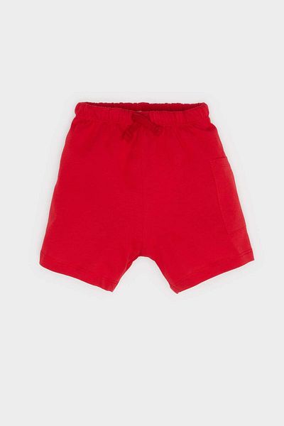DeFacto Baby Boy 2 Piece Set Palm Printed Short Sleeve T-Shirt with Elastic Waist Shorts Bottom E6813A525Sm