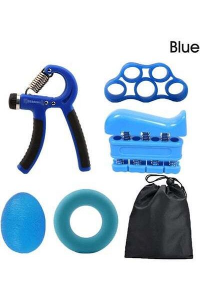 HALAMODO 5-Piece Adjustable Hand Grip Set